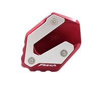 Support Agrandissement Pied pour FZ6 FA&zer FZ6R FZ6-S2 2004-2009 2008 Moto CNC Béquille Pied Latérale Extension Pad Plaque De Support Agrandir
