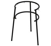 Support aide au remplissage des filets à foin Kerbl Noir 51 cm