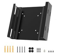 Support Aiweiwa pour Dell Optiplex Micro Mini PC VESA/mur/sous bureau, compatible avec les modèles MFF 3000-7090 et plus, en métal noir, montage mural et plateau de table