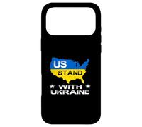 Support américain avec Ukraine USA Support Ukraine Paix Ukrainien Coque pour iPhone 17 Pro Max