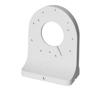 Support Angle Métal pour Caméra Dôme pour ptz - Fixation Murale CCTV Vidéosurveillance pour intérieur Extérieur 82x65mm