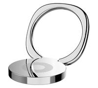 Support Anneau Baseus Privity | Bague Métallique Rotative à 360° pour Smartphone, Support Réglable - Argent
