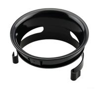 Support anneau de rechange noir durable pour machines à café, montage facile, extraction optimisée, 10 x 6,5 x 3,6 cm