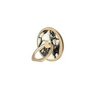 Support Anneau pour Téléphone Universelle Modèle Calacatta Golden Marble Dorée