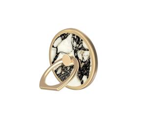 Support Anneau pour Téléphone Universelle Modèle Calacatta Golden Marble Dorée