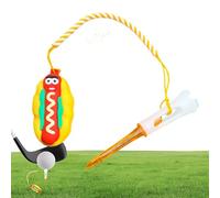 Support anti-perte, anneau en T de golf, design mignon sur le thème de la nourriture, support facile à clipser, entraînement d'entraînement du golfeur pour hommes, femmes, papa, maman, débutants