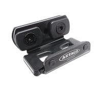 Artago Support antivol 30X Silentblok pour repose-pieds Noir