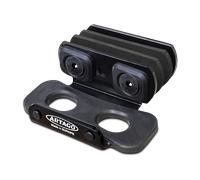 Support Antivol Artago 32 pour Tube Repose-pieds Or