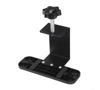 Support antivol pour caméra de porte - Support de sécurité pour extérieur - Installation sans perçage - Pour caméra vidéo - Matériau ABS - Noir - 13,5 x 6 x 5 cm