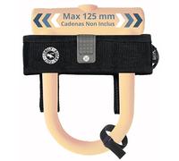 Support Antivol U Vélo 125mm Sécurité Maximale Montage Rapide Nylon Léger 55g Résistant Intempéries Compatible Cadre Guidon Compact Protection Antivol Durable Accessoire Vélo Pratique Robuste