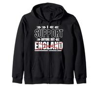 Support Anyone But England Top - Football Anti-Angleterre Sweat à Capuche