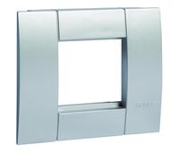 Support app 45x45 simple Alu - GOULOTTES ENCASTREES HAGER GT451ALU