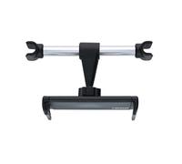 Dunlop Support appui-tête voiture smartphone/tablette Réglable 12–21 cm 360° Noir