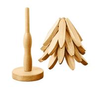 Support Arbre en Bois Dessous de Plat Isolant en Bois
