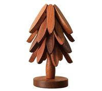 Support Arbre en Bois Dessous de Plat Isolant en Bois