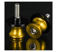 Support arrière de bras oscillant CNC pour moto POUR RSV4RR 2009-2025 Accessoires 6 Mm, Diabolos De Bras Oscillant, Curseurs, Vis De Support De Bras Oscillant(6MM yellow NO LOGO)