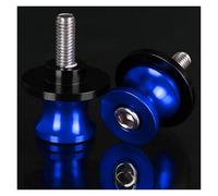 Support arrière de bras oscillant CNC pour moto POUR RSV4RR 2009-2025 Accessoires 6 Mm, Diabolos De Bras Oscillant, Curseurs, Vis De Support De Bras Oscillant(6MM Blue NO LOGO)