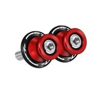Support arrière de bras oscillant CNC pour moto Pour TRACER7GT 9GT Tracer700gt 900gt Tracer700 900 Moto CNC 6MM Bras Oscillant Diabolo Protecteur Vis M6 Béquille Boulons(TRACER7GT Red)