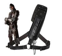 Support arrière de sabre - Façonnez rapidement un look de guerrier authentique, fourreau de sabre à ajustement universel, simili cuir léger et durable, design de stabilité transversale | pour GN, fest