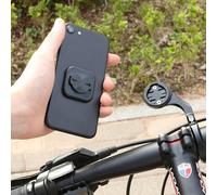 Support Arrière De Téléphone À Adhésif Solide Pour Vélo, Montage Avec Autocollant Pour Smartphone Pour Rouler, Adaptateur À Boutons Pour Garmin