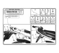 Support Arrière MONORACK Pour Yamaha 850 TDM 1996-2001