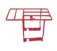 Support arrière robuste pour Xiaomi M365/Pro en fer pour une utilisation durable et une capacité de transport améliorée (rouge)