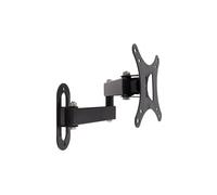 Support articulé pour TV ou Moniteur de 14 à 27 Pouces, inclinable et pivotant, fabriqué en métal résistant, Installation Facile.