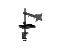 Support articulé XtendMounts Single Noir pour écran plat ou incurvé de 17" à 32"