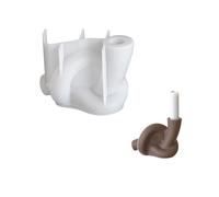 Support artistique tressé en silicone résistant aux déchirures pour projets de plâtre en résine époxy