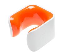 Support au mur design pour vélo Hornit Clug Hybrid ( Blanc et orange )