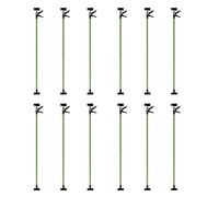 Support au Plafond Einhandstuetze 12er Set Télescopique 115-290cm