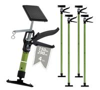 Support au Plafond Einhandstuetze 4x Télescopique 115-290cm 45 Degré