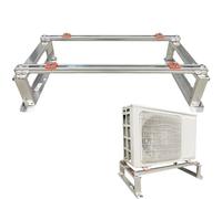 Support au Sol pour Climatisation Split, Console au Sol en Acier Inoxydable, Support de Base pour Pompe à Chaleur de 9 000 à 36 000 Btu(94x50x34cm/37x20x13in)