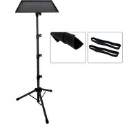 Support au sol pour projecteur, support pour ordinateur portable, support de transmission en direct de scores musicaux, réglable en hauteur, support au sol de 1,6 mètre