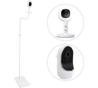 Support réglable en hauteur pour moniteur bébé Owlet Cam/Cam 2/Owlet Duo 2, Babysense HD S2/43 et Kidsneed SM935A/SM935C, VAVA & Hipp Baby Monitor, également appareils photo avec connexion filetée 1/4