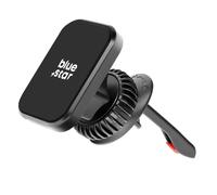 Support Auto Aimanté Fixation Grille d'Aération Verrouillage Rotation Noir