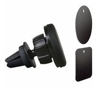 Wefix – Support auto magnétique à grille d'aération – Noir