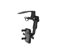Support Auto Smartphone Grille d'aération Pare-soleil Tableau de Bord Noir
