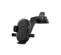 wiwu Support Auto Tableau de Bords Pare brise Ventouse Double Verrouillage Noir