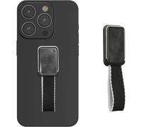 Support Autoadhésif Pour Smartphone-Accessoire Doigt Pour Téléphone Portable-Sangle De Doigt Magnétique Avec Stand-Noir