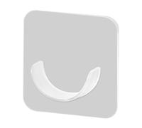 Support autocollant pour tringle de douche tringle à vêtements tringle à rideau Transparent