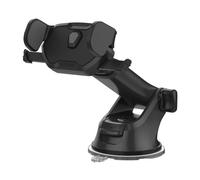 T'nB Support téléphone voiture UHOLDPRO – Ventouse, fermeture automatique, réglable – Noir