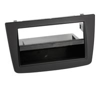 Support autoradio 1DIN compatible avec Alfa Romeo Mito ap13 noir - avec vide poc