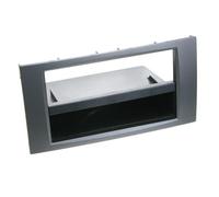 Support Autoradio 1Din ou 2Din compatible avec Ford 04-10 - Anthracite - Avec vi