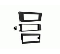 Plaque de façade 1-DIN compatible avec Volvo 100/200/740/760/780/940 noire