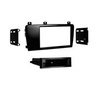 Support autoradio 2Din avec rangement pour Volvo S60 S70 V70 CX70 noir