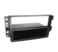 ACV Adaptateur de façade 2-DIN pour Chevrolet Aveo/Captiva/Epica avec vide-poche noir