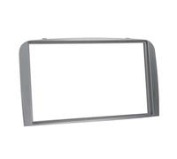 Support autoradio 2Din compatible avec Alfa Romeo 147 00-10 GT 04-10 argent clai