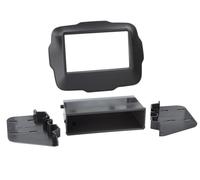 Support autoradio 2DIN compatible avec Jeep Renegade ap14 Noir