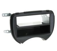 Support autoradio 2DIN compatible avec Nissan Micra 11-13 vide poche - Noir